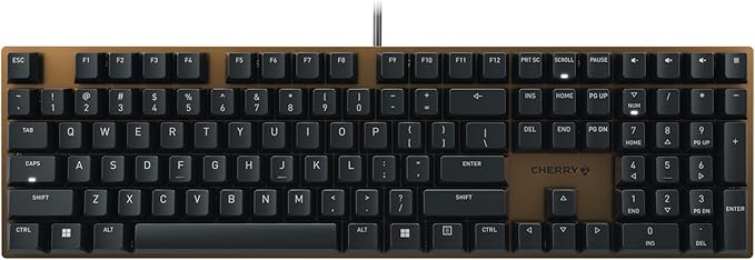 Cherry KC 200 MX Mechanical Office Keyboard by Amazon+Renewed