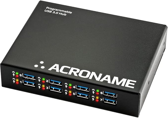 Managed USB Switch/Hub 2 Computers by Acroname