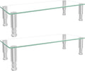 2 Pack Computer Monitor Riser by HEMUDU