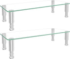 2 Pack Computer Monitor Riser by HEMUDU