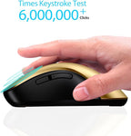 memzuoix 2.4G Wireless Mouse, 1400 DPI Mobile Optical Cordless Mouse - Image 4