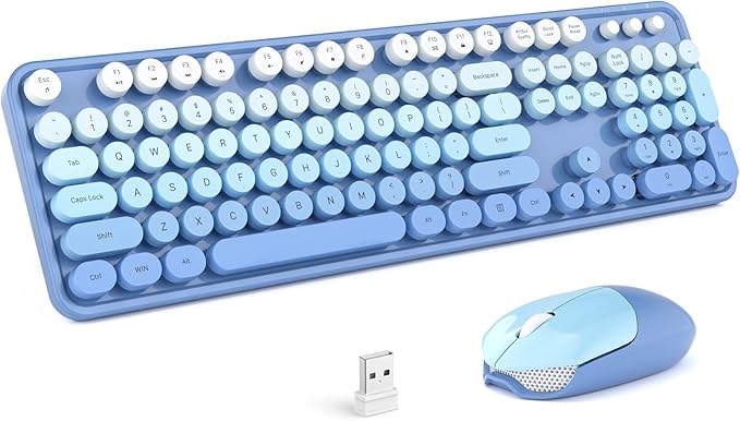 KNOWSQT Wireless Keyboard and Mouse Combo by KNOWSQTKeyboardMouse