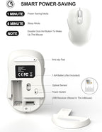 Trueque Wireless Mouse for Laptop, 2.4GHz Ergonomic Computer Mouse - Image 9