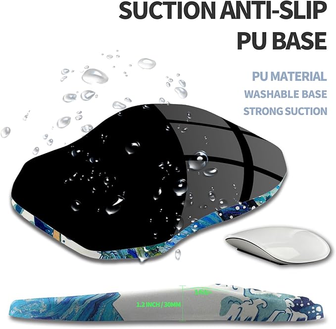 Ergonomic Raised Mouse Pad Wrist Support - Image 6
