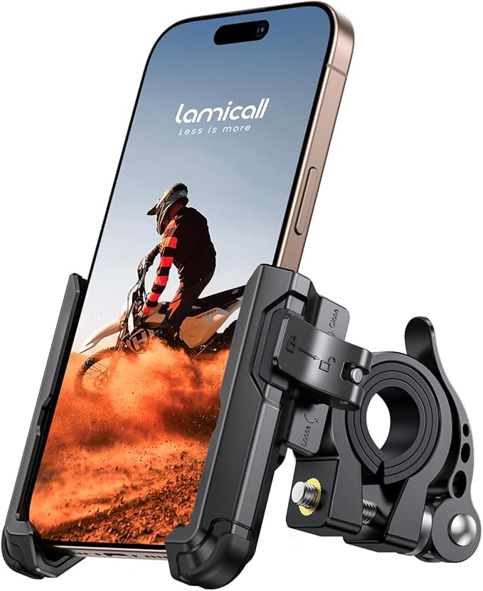 Lamicall Motorcycle Bike Phone Mount by Lamicall