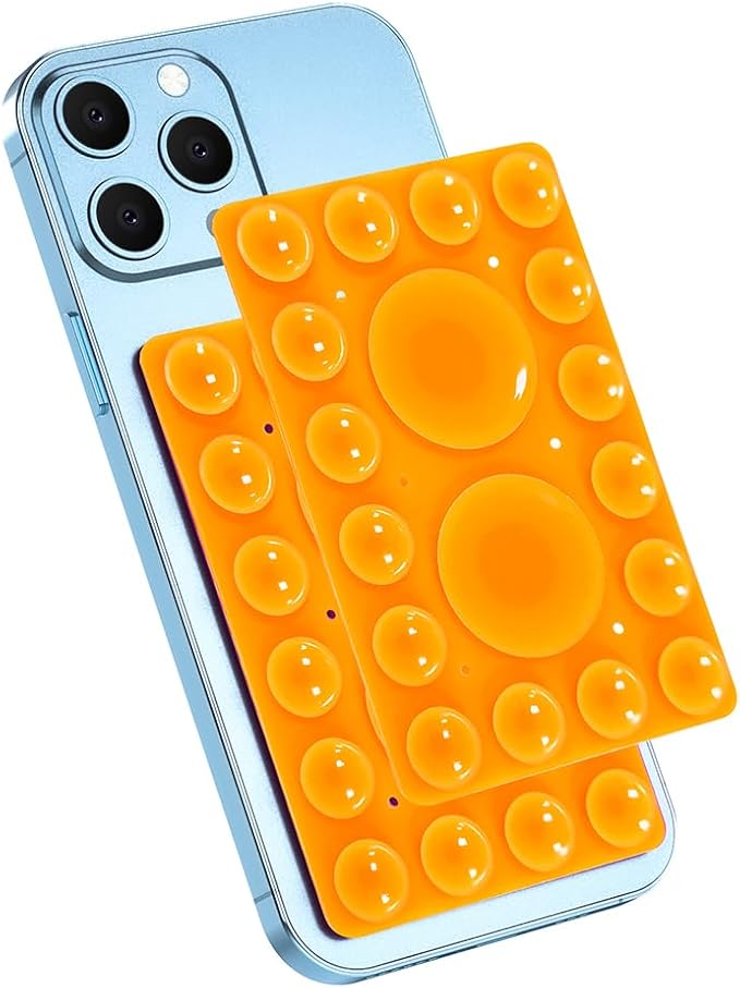 Silicone Suction Phone Holder, Adhesive Phone Accessory - Image 3