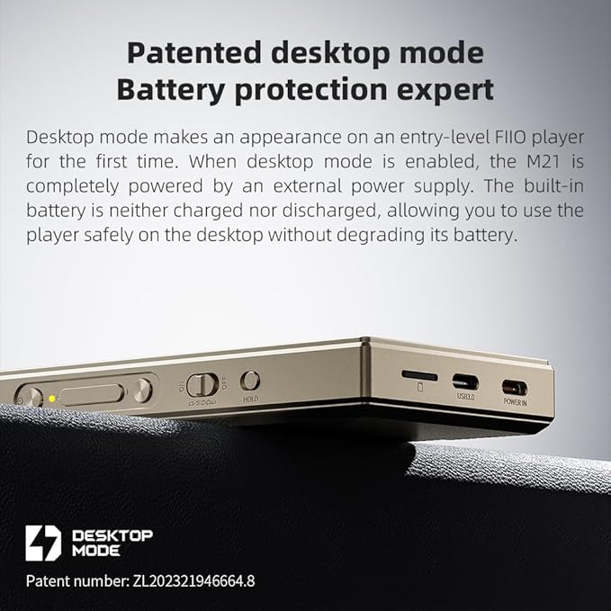 FiiO M21 Android 13 Portable Music Player MP3 Snapdragon 680 4* CS43198 DAC - Image 9