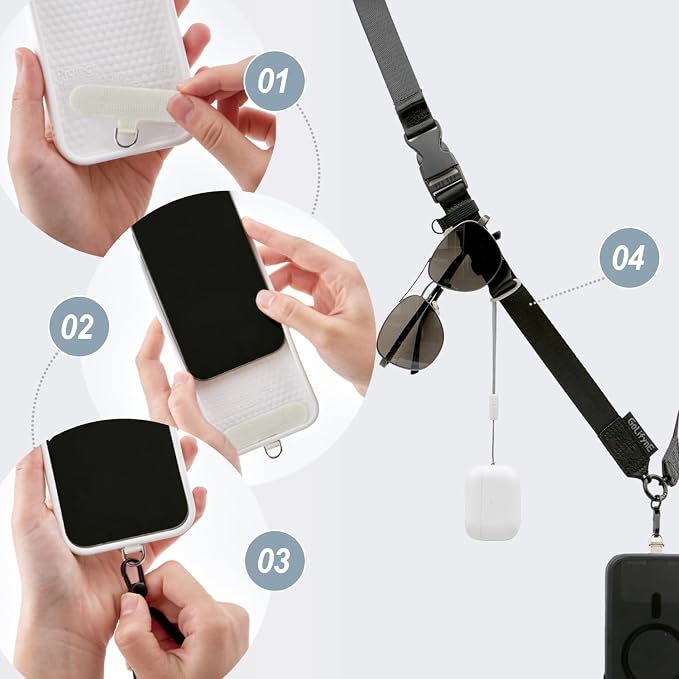 25mm Crossbody Phone Lanyard, Anti-Theft Crossbody Phone Strap - Image 5