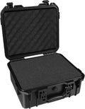 Hard Case, 14x 11.5x 6.5 Inch Portable Weather Waterproof Protective Camera Case by JACKBOSS