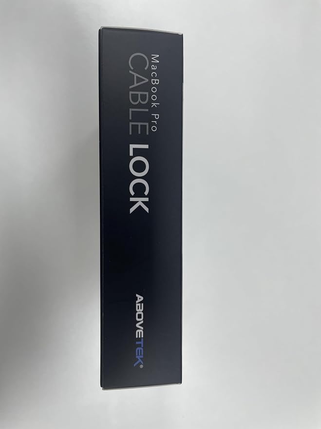 AboveTEK Laptop Locking Cable for MacBook Pro 14/16, Anti-Theft Keyed Laptop - Image 11