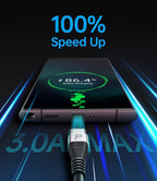 USB C to C Charger Cable, Coiled USB-C Cable - Image 2