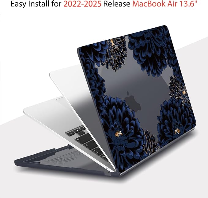 Teryeefi for MacBook Air 13.6 inch Case Release 2022 2023 2024 2025, Fits Model - Image 6
