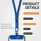 3 Pack Phone Lanyard, 1×Phone crossbody strap, 1×Phone Neck Strap, 1×Wrist Strap - Image 2