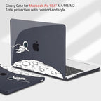 Teryeefi for M4 MacBook Air 13.6 inch Case 2022 2023 2024 2025 Release M3 A3113 - Image 4