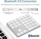 Bluetooth Number Pad, Wireless Numeric Keypad, USB-C Rechargeable External - Image 5