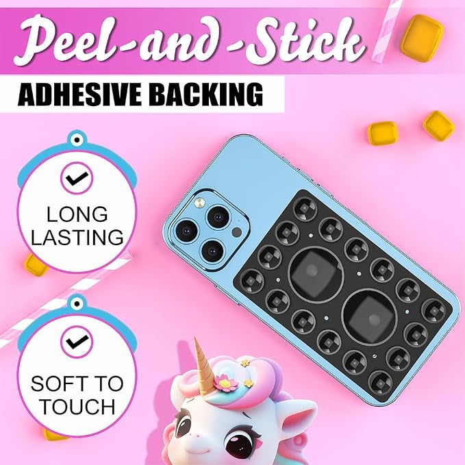 Silicone Suction Phone Holder Mount, Silicon Adhesive Phone Accessory - Image 4