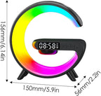 Mini LED Table Lamp with 4-in-1 Wireless Charger, Night Light, Sunrise Alarm - Image 7