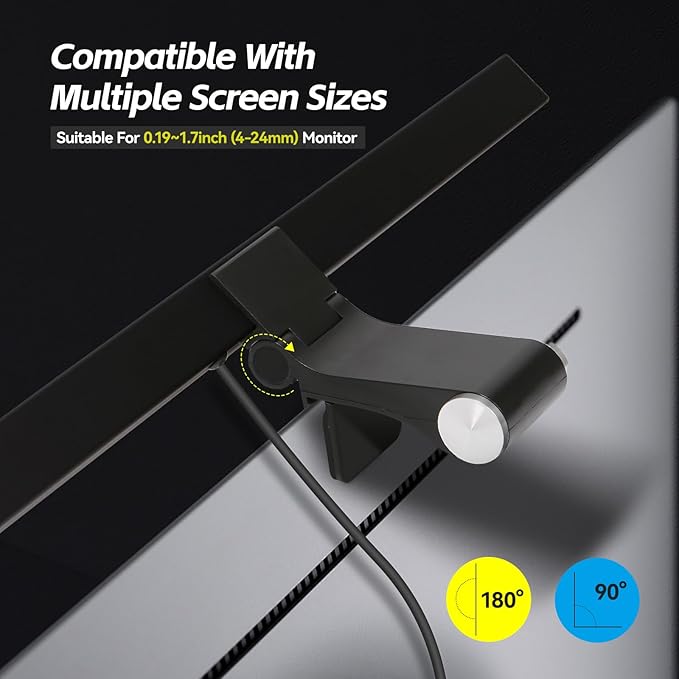 Led Desk Lamp for Office Home Computer Monitor Light Bar USB Powered Monitor - Image 3