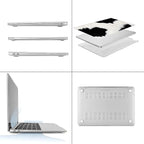 Compatible with MacBook Air 13.3 13.6 Inch Case 2022 2021 2020 2019 Plastic - Image 3