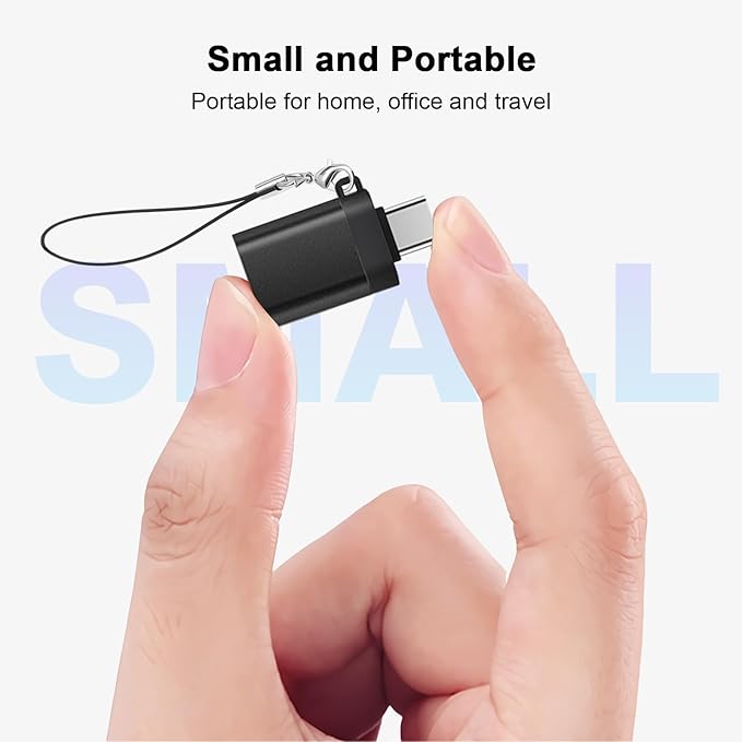 BORLTER CLAMP OTG Micro/USB-C Adapter 2Pack, USB C to USB Adapter 3.0, Micro - Image 7