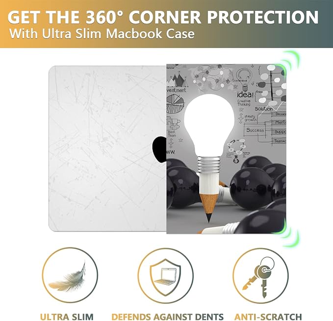 CISSOOK Creative Bulb Hard Shell Case - Image 6