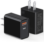 20W USB C Wall Charger for iPhone 17/16/15/14/13/13 Mini/13 Pro Max/12/12 by LCGENS