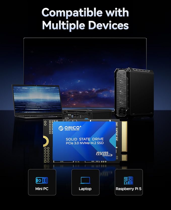 ORICO M.2 2242 NVMe SSD 256GB, PCIe 3.0 - Image 6