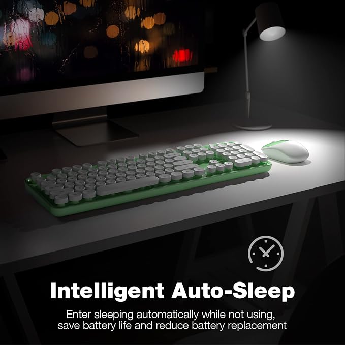 KNOWSQT Wireless Keyboard and Mouse Combo - Image 4
