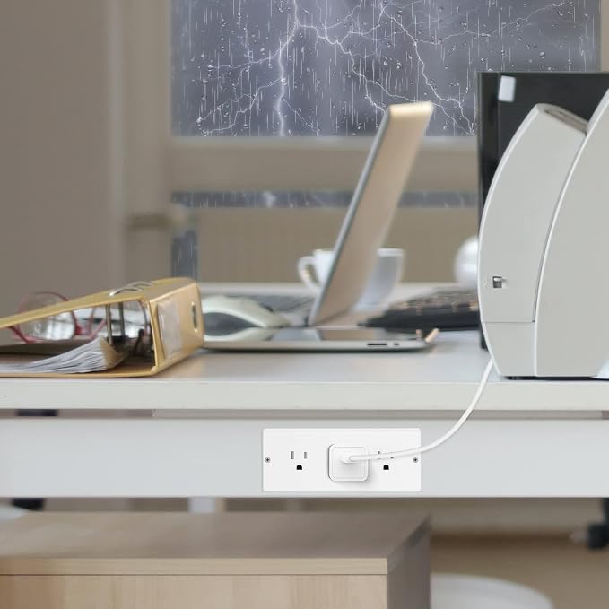 Conference Recessed Power Strip Waterproof, Table Power Outlet, Furniture Flush - Image 4