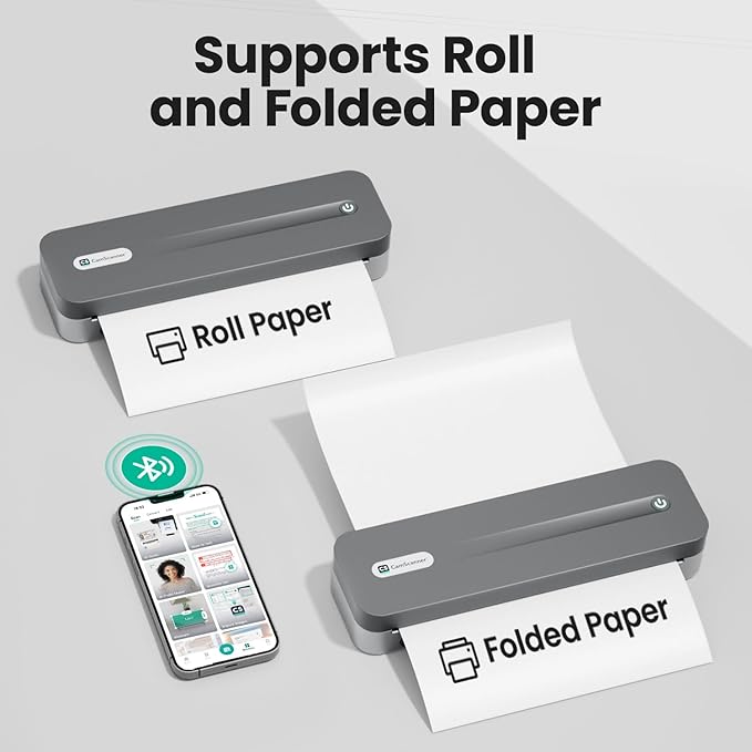 P1 Pro Thermal Printer, Large Format Portable Bluetooth Inkless Printer - Image 7