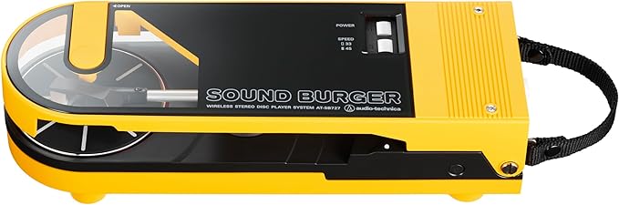 Audio-Technica AT-SB727-YL Portable Turntable - Image 5