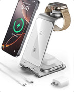 Intoval 3 in 1 Wireless Charging Station by Intoval