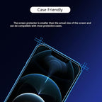 Blue Light Screen Protector for iPhone 12 Pro Max Eye Protection HD Clear Blue - Image 7