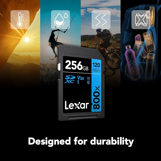Lexar High-Performance 800x 128GB SDXC UHS-I Memory Card, Full-HD & 4K Video - Image 7