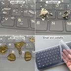 Ultra Thin Desktop PC Silicone Clear Keyboard Cover Skin Protector - Image 3