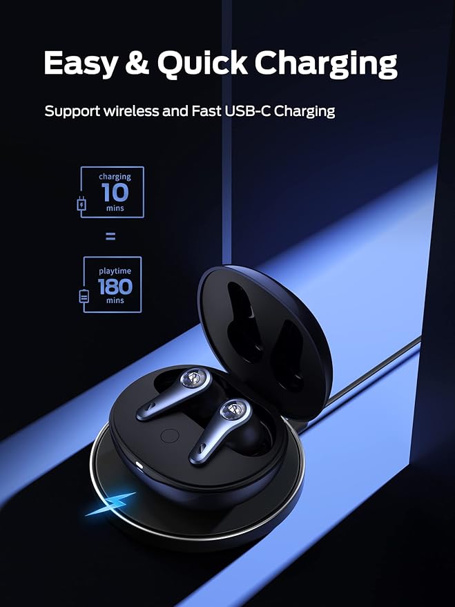 Monster Clarity 8.0 Hybrid Active Noise Cancelling Wireless Earbuds, 42dB - Image 7