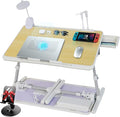 Laptop Lap Desk Include Cooling Fan, Adjustable Lap Desk by IXTRA