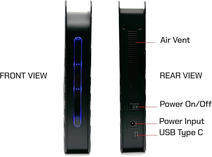 Avolusion PRO-T8 4TB USB 3.0 External Hard Drive - Image 4