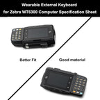 Wearable External Keyboard for Zebra WT6300 Computer Specification Sheet - Image 6