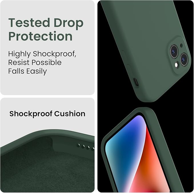 FireNova Designed for iPhone 13 Case, Silicone Upgraded Phone Case with - Image 4