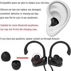 18 Pairs Silicone Earbud Tips Replacement Ear Tips Earbuds Cap - Image 6