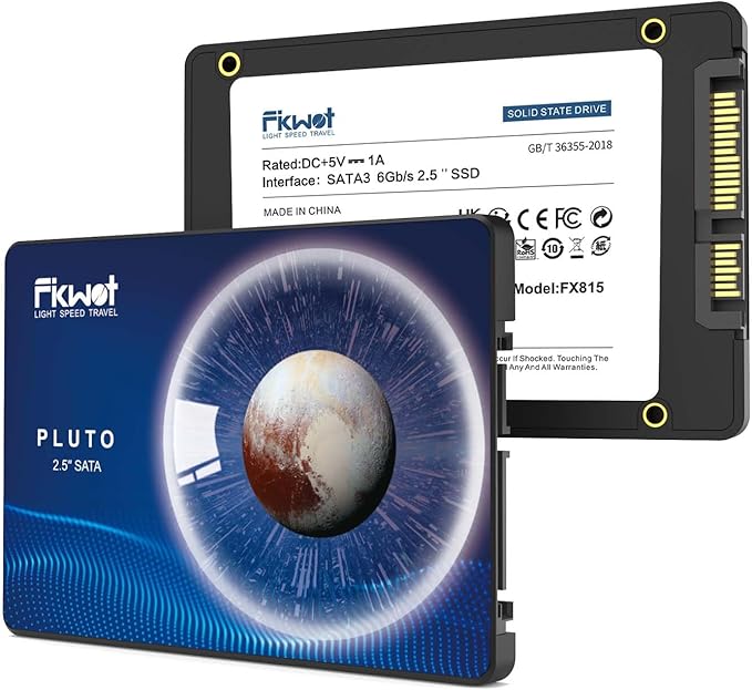 FX815 512GB SSD, 2.5" SATA SSD, Internal Solid State Drive, 3D NAND SLC Cashe - Image 7