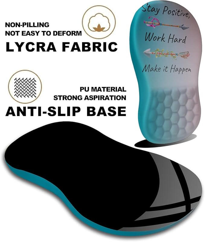 Mouse Pad Wrist Support, Ergonomic Mouse Pad - Image 6