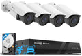 4COVR 4 Camera Security System, 8CH 8MP H.265 UHD NVR by 4COVR