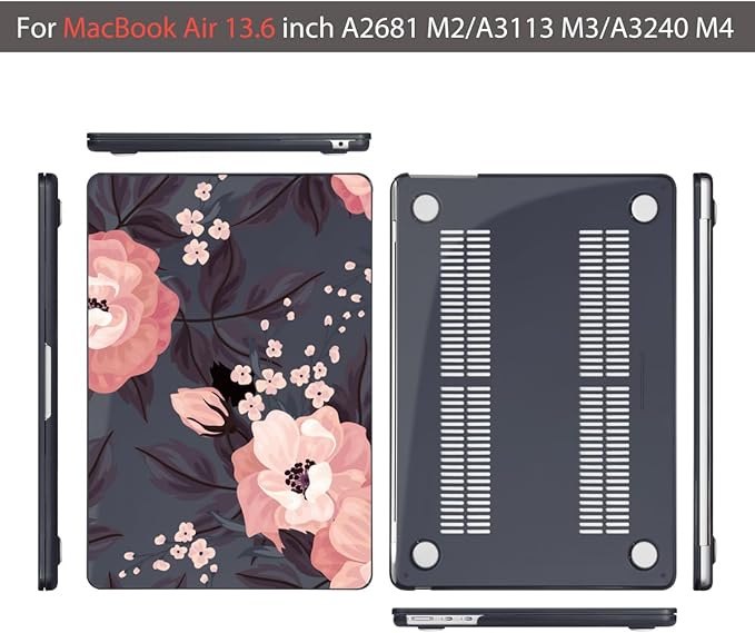Teryeefi Compatible with M4 MacBook Air 13 inch Case 2025 2024 2023 2022 M3 M2 - Image 7