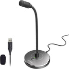 CMTECK USB Computer Microphone G009, Noise-Cancelling Recording Desktop Mic by CMTECK