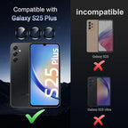 Korecase for Galaxy S25 Plus Camera Lens Protector, 9H Tempered Glass Anti - Image 2