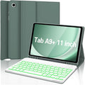 Keyboard Case for Samsung Galaxy Tab A9 Plus 5G 11 inch 2023, 7 Color Backlit by Unknown