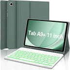 Keyboard Case for Samsung Galaxy Tab A9 Plus 5G 11 inch 2023, 7 Color Backlit by Unknown