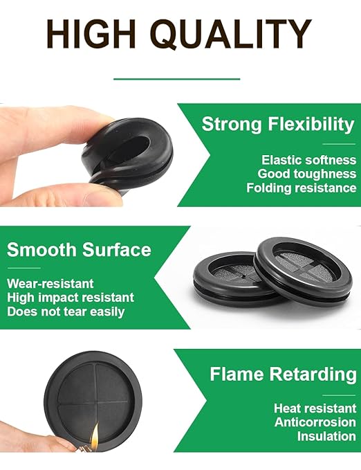 110 Pcs Rubber Grommets Kit - Image 3